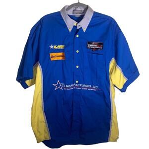 🦬Stand 21 Racewear button up crew shirt XXL